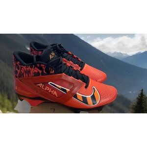 New Nike Alpha Menace 4 PRO SE Football Cleats FQ3984-600 Men's Sz 10‎ Red/Black